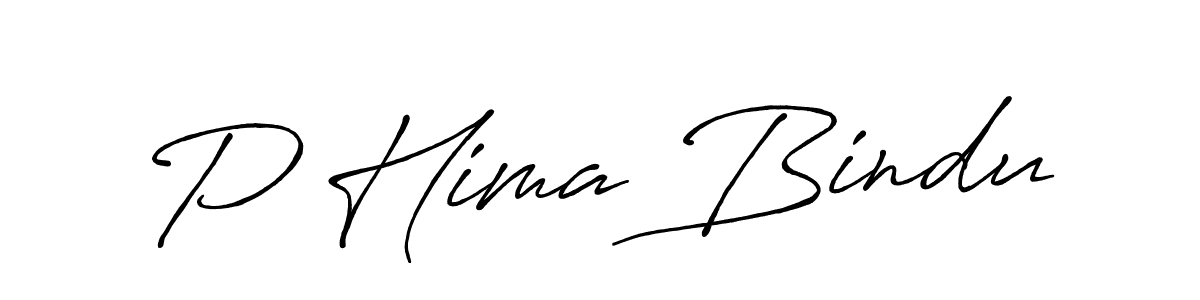 Make a short P Hima Bindu signature style. Manage your documents anywhere anytime using Antro_Vectra_Bolder. Create and add eSignatures, submit forms, share and send files easily. P Hima Bindu signature style 7 images and pictures png