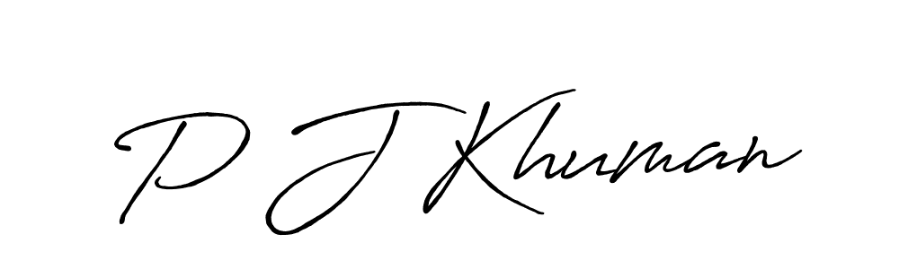 Make a short P J Khuman signature style. Manage your documents anywhere anytime using Antro_Vectra_Bolder. Create and add eSignatures, submit forms, share and send files easily. P J Khuman signature style 7 images and pictures png