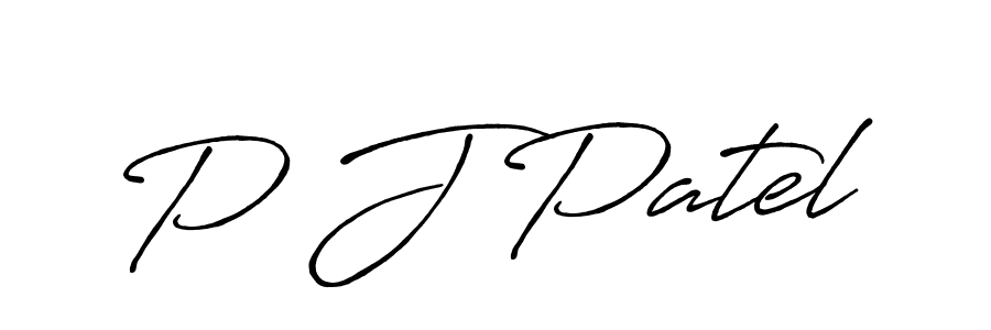 You should practise on your own different ways (Antro_Vectra_Bolder) to write your name (P J Patel) in signature. don't let someone else do it for you. P J Patel signature style 7 images and pictures png