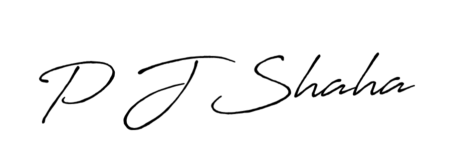 Antro_Vectra_Bolder is a professional signature style that is perfect for those who want to add a touch of class to their signature. It is also a great choice for those who want to make their signature more unique. Get P J Shaha name to fancy signature for free. P J Shaha signature style 7 images and pictures png