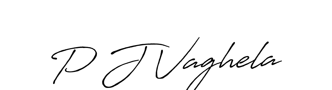 You should practise on your own different ways (Antro_Vectra_Bolder) to write your name (P J Vaghela) in signature. don't let someone else do it for you. P J Vaghela signature style 7 images and pictures png
