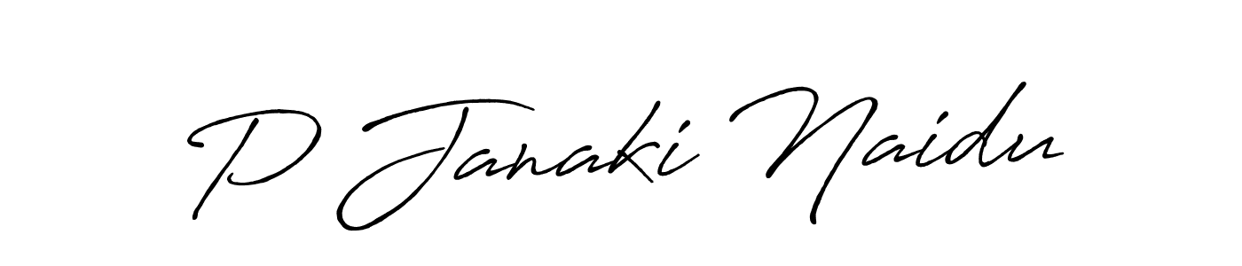 Also You can easily find your signature by using the search form. We will create P Janaki Naidu name handwritten signature images for you free of cost using Antro_Vectra_Bolder sign style. P Janaki Naidu signature style 7 images and pictures png