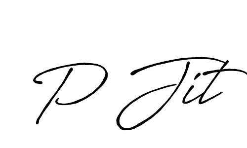 Best and Professional Signature Style for P Jit. Antro_Vectra_Bolder Best Signature Style Collection. P Jit signature style 7 images and pictures png
