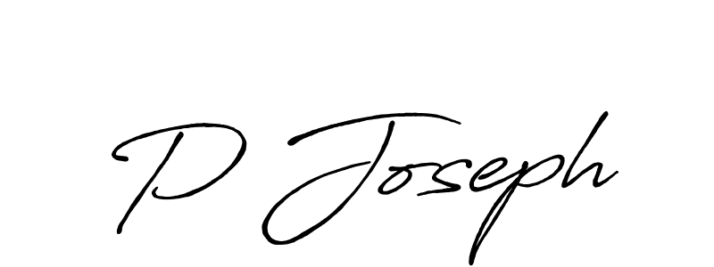 Also You can easily find your signature by using the search form. We will create P Joseph name handwritten signature images for you free of cost using Antro_Vectra_Bolder sign style. P Joseph signature style 7 images and pictures png