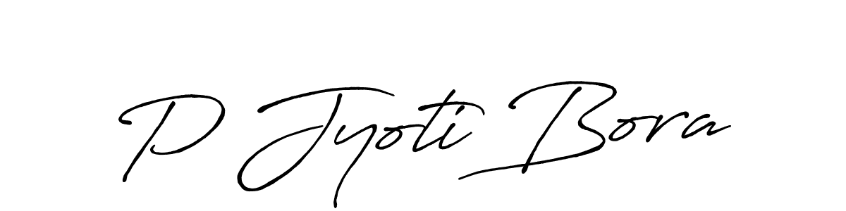 How to Draw P Jyoti Bora signature style? Antro_Vectra_Bolder is a latest design signature styles for name P Jyoti Bora. P Jyoti Bora signature style 7 images and pictures png