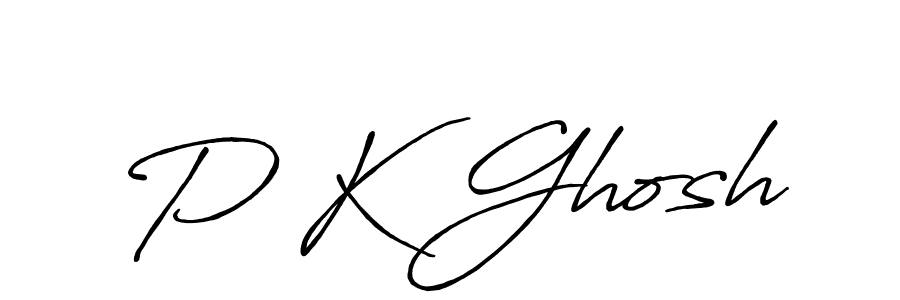 Also we have P K Ghosh name is the best signature style. Create professional handwritten signature collection using Antro_Vectra_Bolder autograph style. P K Ghosh signature style 7 images and pictures png