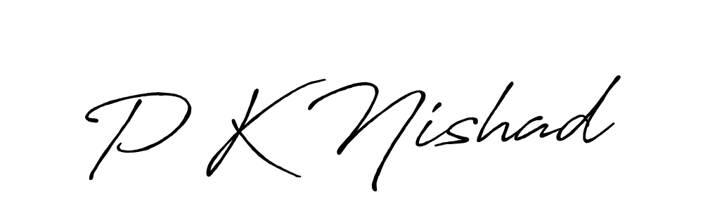 Similarly Antro_Vectra_Bolder is the best handwritten signature design. Signature creator online .You can use it as an online autograph creator for name P K Nishad. P K Nishad signature style 7 images and pictures png