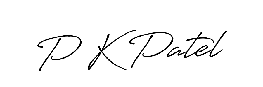 You should practise on your own different ways (Antro_Vectra_Bolder) to write your name (P K Patel) in signature. don't let someone else do it for you. P K Patel signature style 7 images and pictures png