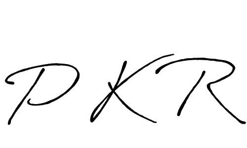 Similarly Antro_Vectra_Bolder is the best handwritten signature design. Signature creator online .You can use it as an online autograph creator for name P K R. P K R signature style 7 images and pictures png