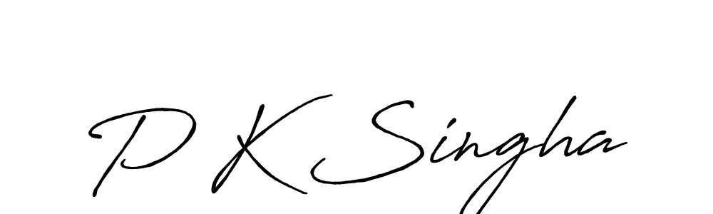 It looks lik you need a new signature style for name P K Singha. Design unique handwritten (Antro_Vectra_Bolder) signature with our free signature maker in just a few clicks. P K Singha signature style 7 images and pictures png