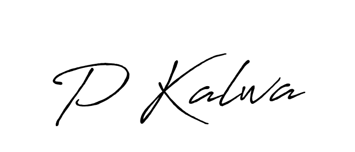 Similarly Antro_Vectra_Bolder is the best handwritten signature design. Signature creator online .You can use it as an online autograph creator for name P Kalwa. P Kalwa signature style 7 images and pictures png