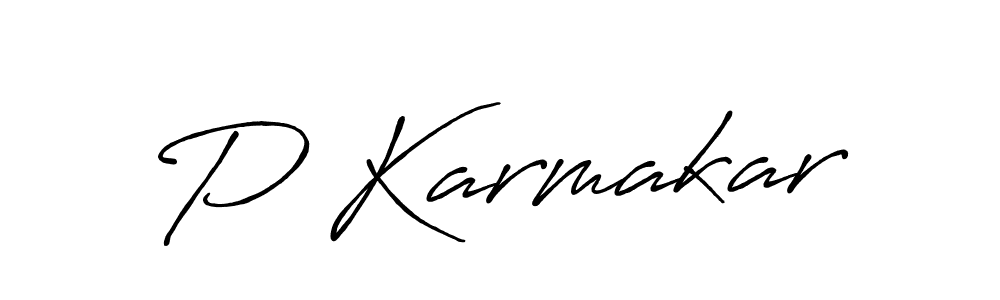 Also You can easily find your signature by using the search form. We will create P Karmakar name handwritten signature images for you free of cost using Antro_Vectra_Bolder sign style. P Karmakar signature style 7 images and pictures png