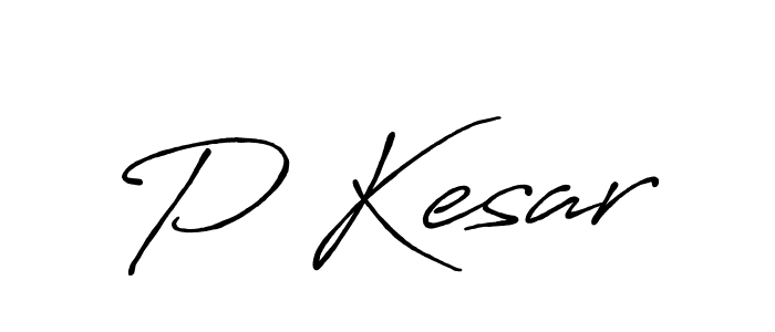 Make a beautiful signature design for name P Kesar. Use this online signature maker to create a handwritten signature for free. P Kesar signature style 7 images and pictures png