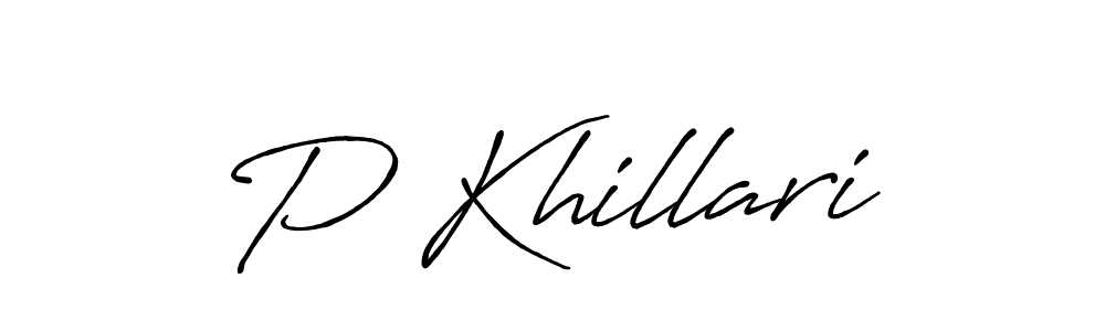 Here are the top 10 professional signature styles for the name P Khillari. These are the best autograph styles you can use for your name. P Khillari signature style 7 images and pictures png