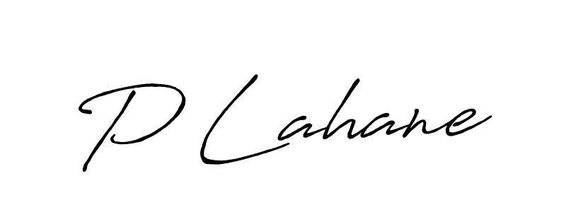 It looks lik you need a new signature style for name P Lahane. Design unique handwritten (Antro_Vectra_Bolder) signature with our free signature maker in just a few clicks. P Lahane signature style 7 images and pictures png