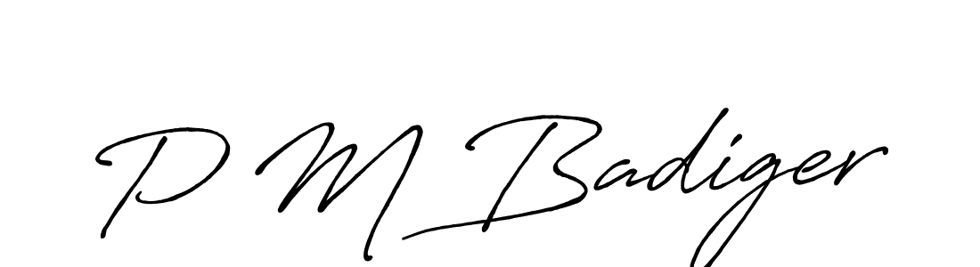 Make a short P M Badiger signature style. Manage your documents anywhere anytime using Antro_Vectra_Bolder. Create and add eSignatures, submit forms, share and send files easily. P M Badiger signature style 7 images and pictures png