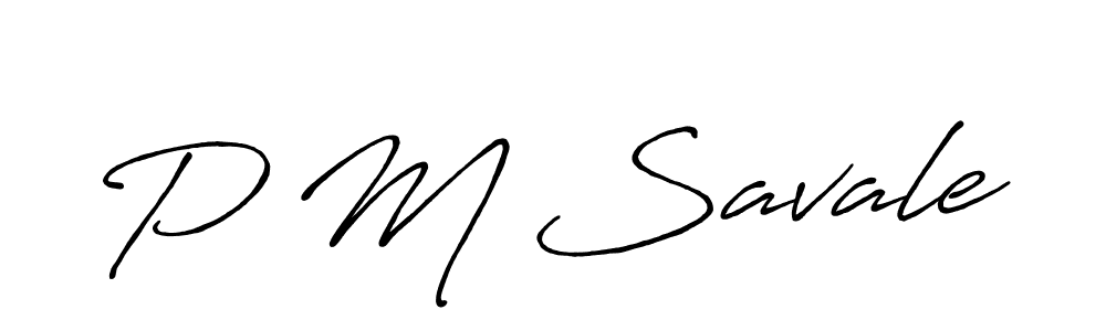 Best and Professional Signature Style for P M Savale. Antro_Vectra_Bolder Best Signature Style Collection. P M Savale signature style 7 images and pictures png