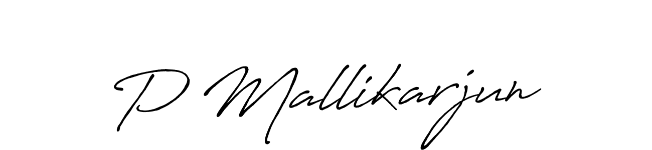 It looks lik you need a new signature style for name P Mallikarjun. Design unique handwritten (Antro_Vectra_Bolder) signature with our free signature maker in just a few clicks. P Mallikarjun signature style 7 images and pictures png