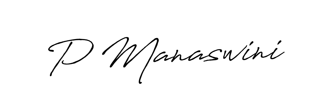 Best and Professional Signature Style for P Manaswini. Antro_Vectra_Bolder Best Signature Style Collection. P Manaswini signature style 7 images and pictures png