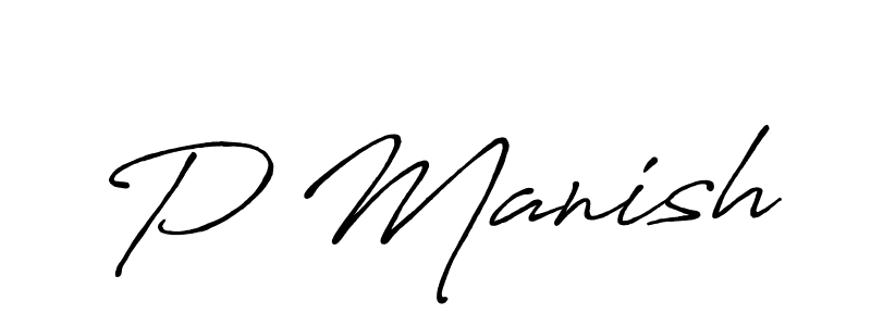 Best and Professional Signature Style for P Manish. Antro_Vectra_Bolder Best Signature Style Collection. P Manish signature style 7 images and pictures png