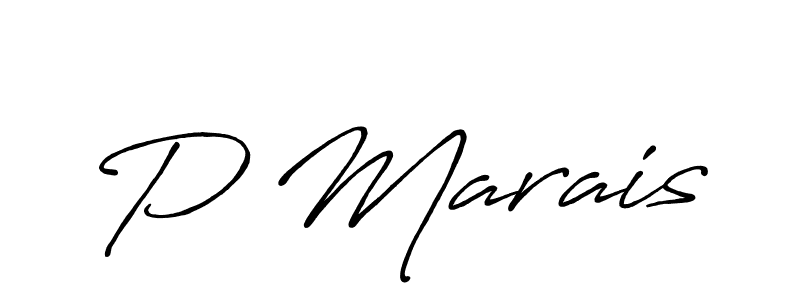 Make a beautiful signature design for name P Marais. Use this online signature maker to create a handwritten signature for free. P Marais signature style 7 images and pictures png