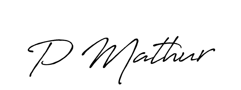 Best and Professional Signature Style for P Mathur. Antro_Vectra_Bolder Best Signature Style Collection. P Mathur signature style 7 images and pictures png