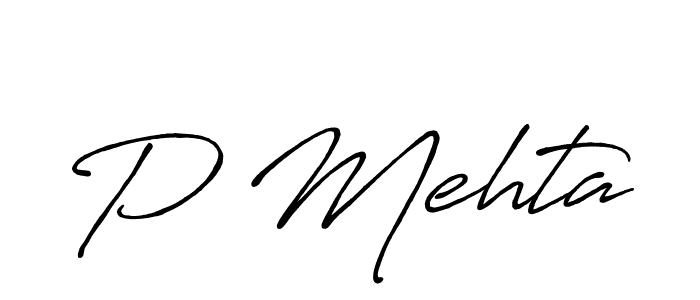 Also we have P Mehta name is the best signature style. Create professional handwritten signature collection using Antro_Vectra_Bolder autograph style. P Mehta signature style 7 images and pictures png