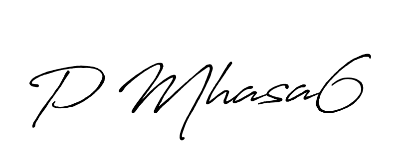 Similarly Antro_Vectra_Bolder is the best handwritten signature design. Signature creator online .You can use it as an online autograph creator for name P Mhasa6. P Mhasa6 signature style 7 images and pictures png