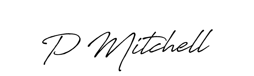 Best and Professional Signature Style for P Mitchell. Antro_Vectra_Bolder Best Signature Style Collection. P Mitchell signature style 7 images and pictures png