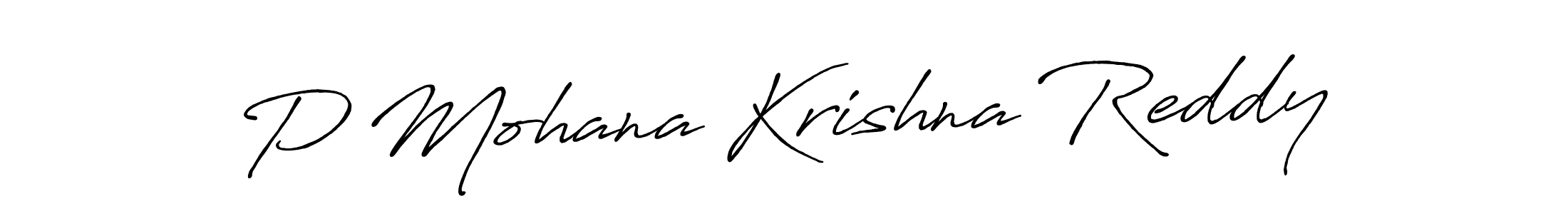 Best and Professional Signature Style for P Mohana Krishna Reddy. Antro_Vectra_Bolder Best Signature Style Collection. P Mohana Krishna Reddy signature style 7 images and pictures png