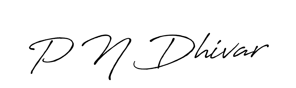 Make a beautiful signature design for name P N Dhivar. Use this online signature maker to create a handwritten signature for free. P N Dhivar signature style 7 images and pictures png