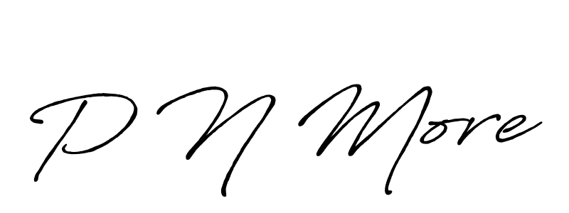 How to Draw P N More signature style? Antro_Vectra_Bolder is a latest design signature styles for name P N More. P N More signature style 7 images and pictures png