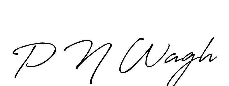 The best way (Antro_Vectra_Bolder) to make a short signature is to pick only two or three words in your name. The name P N Wagh include a total of six letters. For converting this name. P N Wagh signature style 7 images and pictures png