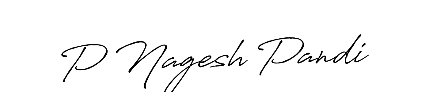 You can use this online signature creator to create a handwritten signature for the name P Nagesh Pandi. This is the best online autograph maker. P Nagesh Pandi signature style 7 images and pictures png