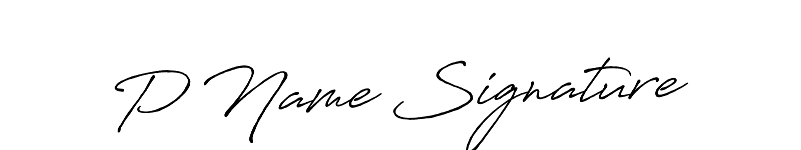 How to Draw P Name Signature signature style? Antro_Vectra_Bolder is a latest design signature styles for name P Name Signature. P Name Signature signature style 7 images and pictures png