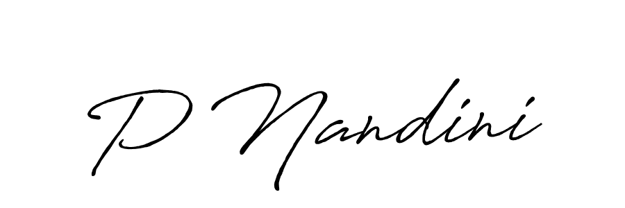 You can use this online signature creator to create a handwritten signature for the name P Nandini. This is the best online autograph maker. P Nandini signature style 7 images and pictures png