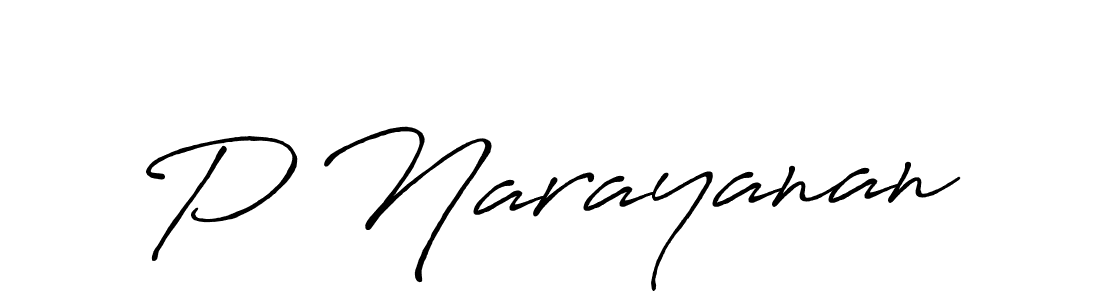 Also we have P Narayanan name is the best signature style. Create professional handwritten signature collection using Antro_Vectra_Bolder autograph style. P Narayanan signature style 7 images and pictures png