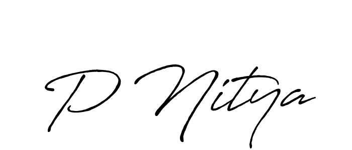 How to Draw P Nitya signature style? Antro_Vectra_Bolder is a latest design signature styles for name P Nitya. P Nitya signature style 7 images and pictures png