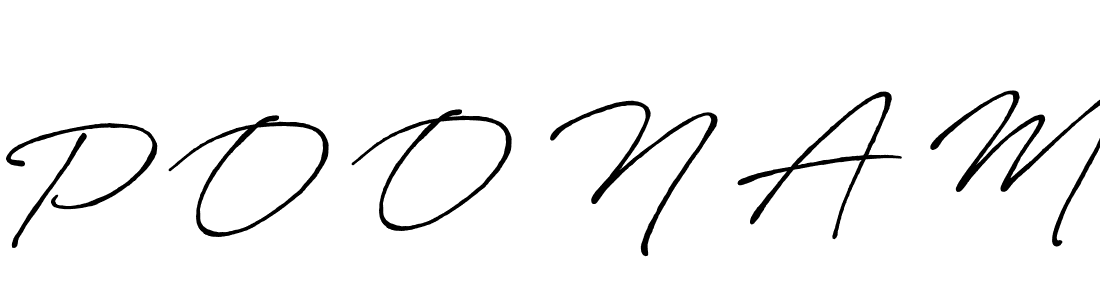 Also You can easily find your signature by using the search form. We will create P O O N A M name handwritten signature images for you free of cost using Antro_Vectra_Bolder sign style. P O O N A M signature style 7 images and pictures png
