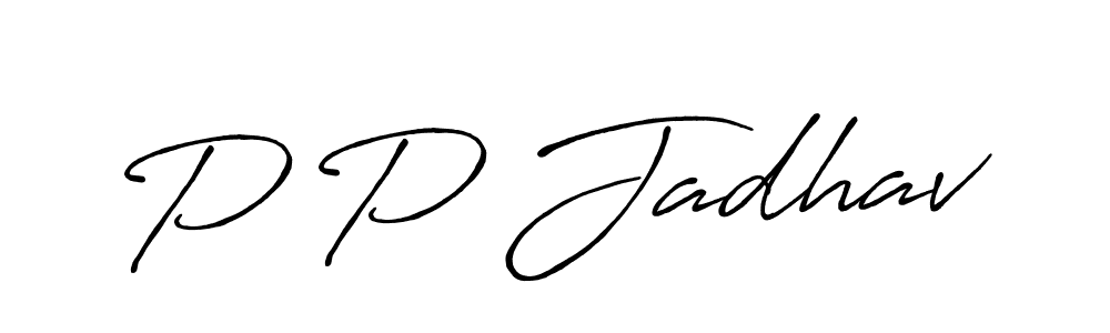 Once you've used our free online signature maker to create your best signature Antro_Vectra_Bolder style, it's time to enjoy all of the benefits that P P Jadhav name signing documents. P P Jadhav signature style 7 images and pictures png