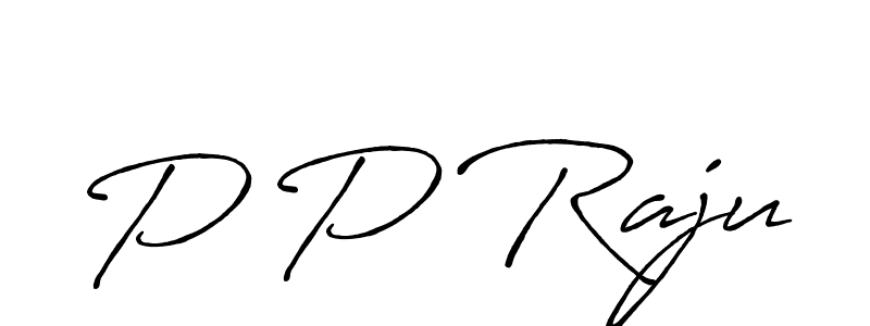 Also You can easily find your signature by using the search form. We will create P P Raju name handwritten signature images for you free of cost using Antro_Vectra_Bolder sign style. P P Raju signature style 7 images and pictures png