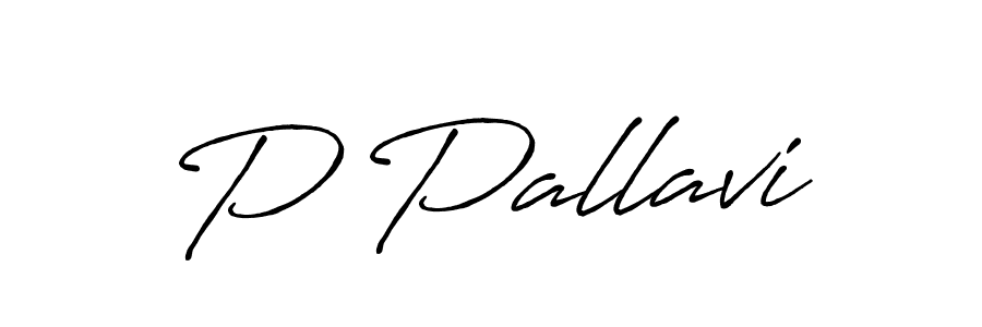 How to make P Pallavi signature? Antro_Vectra_Bolder is a professional autograph style. Create handwritten signature for P Pallavi name. P Pallavi signature style 7 images and pictures png