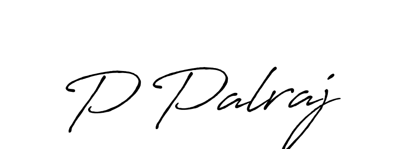 Make a beautiful signature design for name P Palraj. With this signature (Antro_Vectra_Bolder) style, you can create a handwritten signature for free. P Palraj signature style 7 images and pictures png