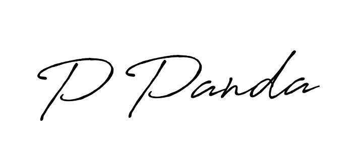 Use a signature maker to create a handwritten signature online. With this signature software, you can design (Antro_Vectra_Bolder) your own signature for name P Panda. P Panda signature style 7 images and pictures png