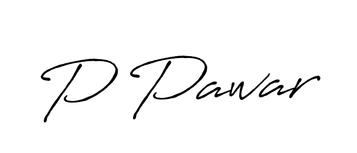 Make a beautiful signature design for name P Pawar. Use this online signature maker to create a handwritten signature for free. P Pawar signature style 7 images and pictures png