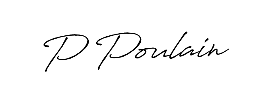 Best and Professional Signature Style for P Poulain. Antro_Vectra_Bolder Best Signature Style Collection. P Poulain signature style 7 images and pictures png