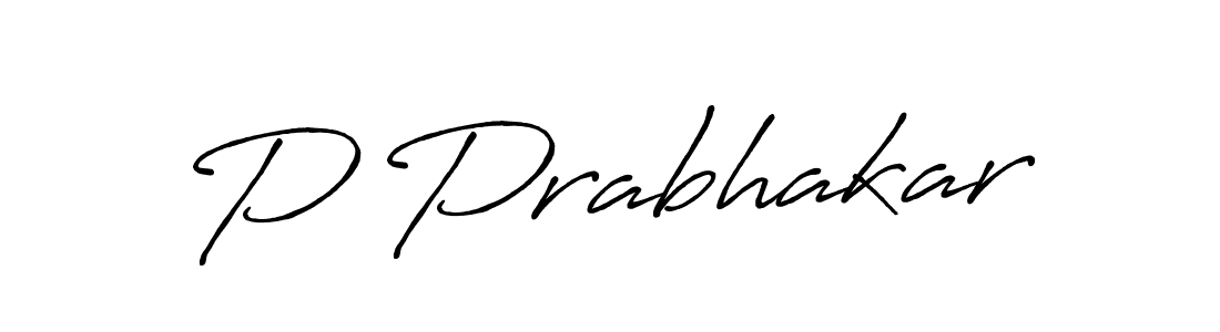 How to Draw P Prabhakar signature style? Antro_Vectra_Bolder is a latest design signature styles for name P Prabhakar. P Prabhakar signature style 7 images and pictures png