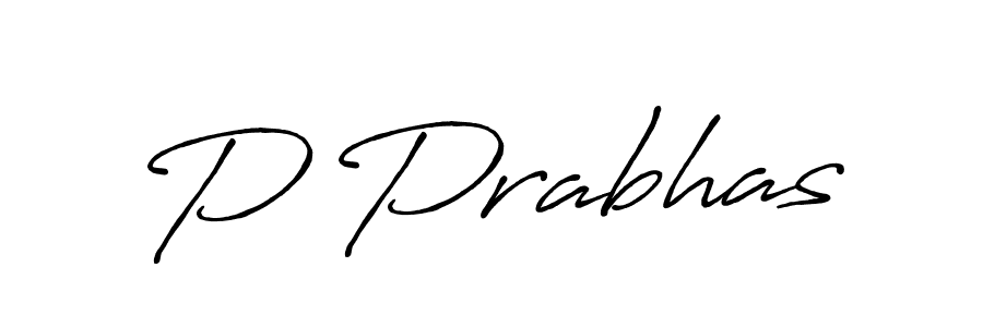 It looks lik you need a new signature style for name P Prabhas. Design unique handwritten (Antro_Vectra_Bolder) signature with our free signature maker in just a few clicks. P Prabhas signature style 7 images and pictures png