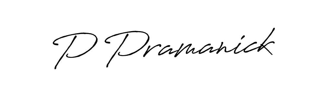 How to Draw P Pramanick signature style? Antro_Vectra_Bolder is a latest design signature styles for name P Pramanick. P Pramanick signature style 7 images and pictures png