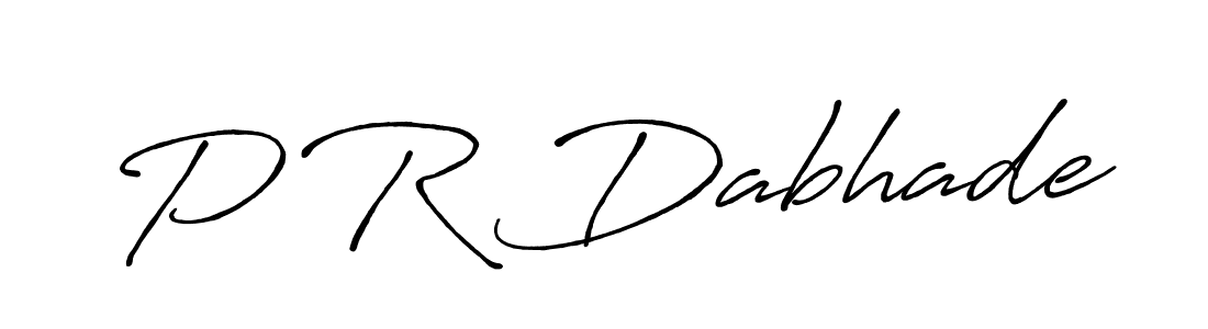 Here are the top 10 professional signature styles for the name P R Dabhade. These are the best autograph styles you can use for your name. P R Dabhade signature style 7 images and pictures png